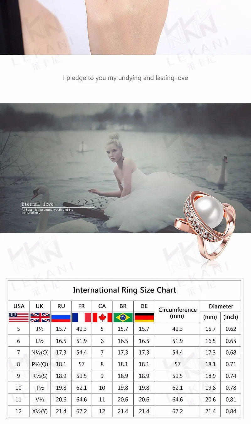 Новые женские кольца Anillos Топ Модные ювелирные кольца для женщин позолоченный Циркон Простой Элегантность кристалл из Болгарии