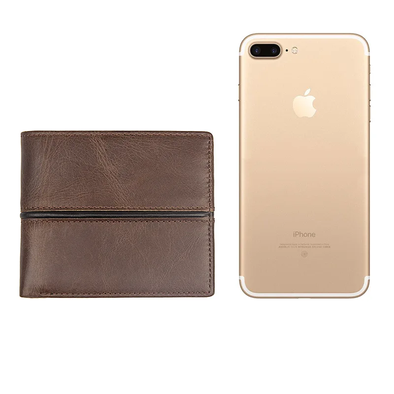 Short man purse han edition of cowhide leather authentic young students personality wallet restoring ancient ways is vert | Багаж и сумки