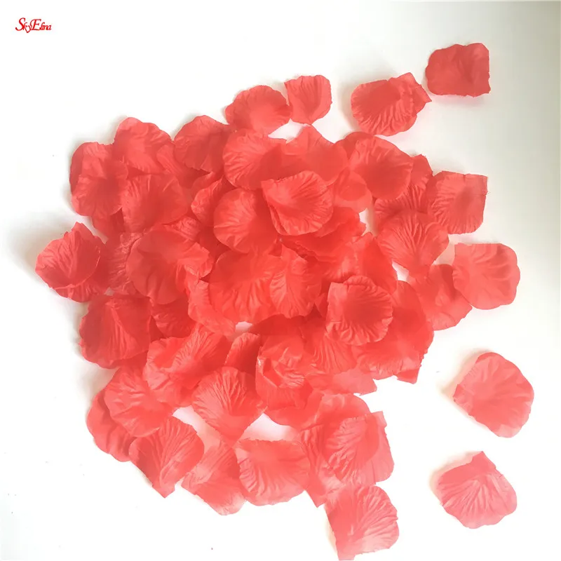 1000 шт красные модные аксессуары для свадебной вечеринки искусственный цветок