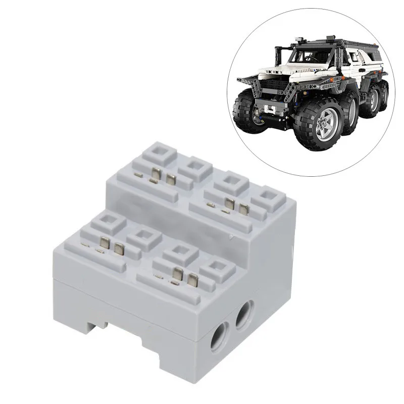 Technic Series PF линейный разделитель части с 4 корпусом для 23011 Avtoros Shaman внедорожные части автомобиля строительные блоки комплекты деталей