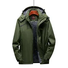 Куртка женская, мужская, зимняя, походная, ветрозащитная, с подкладкой, с капюшоном, ветрозащитная, для катания на лыжах, снегу, кемпинга, активного отдыха, 1898