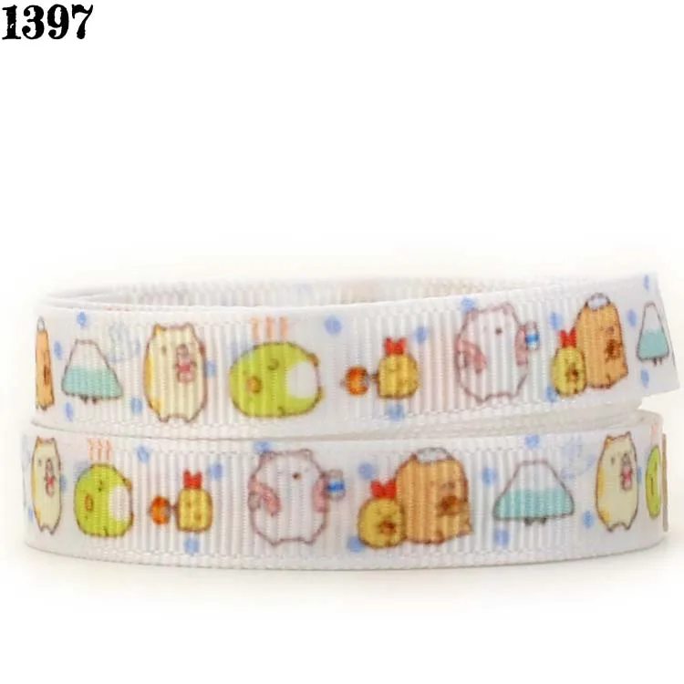 10 ярдов 3/8 дюйма 9 мм мультяшная лента sumikko gurashi корсажная с рисунком бесплатная