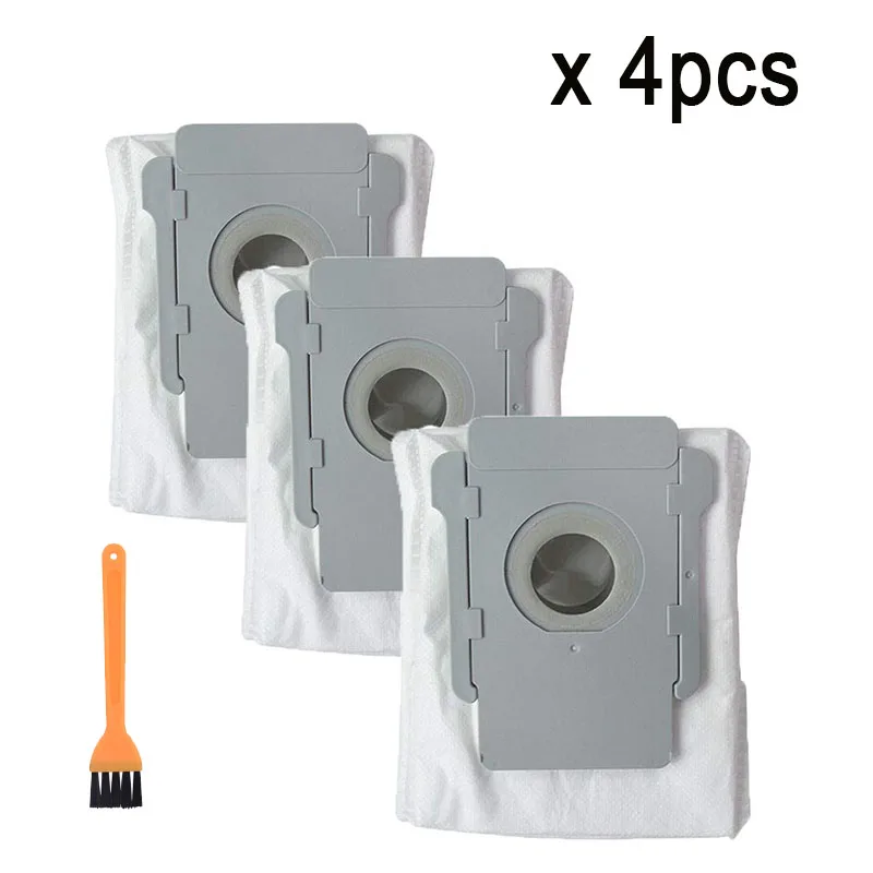4pcs 10 упаковок, пылесос, мешок для пыли, замена, робот, автоматическое удаление грязи, мешки для iRobot Roomba i7 i7+/i7 Plus E5 E6 E7 - Цвет: 4pcs