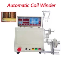 high quality new computer c automatic coil winder winding machine cnc manual 0 03 1 2mm copper hand wire coil winding 220v