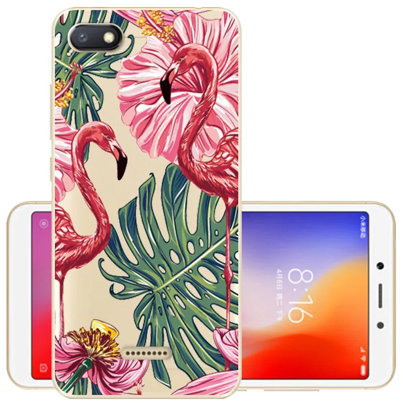 Чехол для Xiaomi Redmi 6A мягкий силиконовый чехол сумка | Мобильные телефоны и