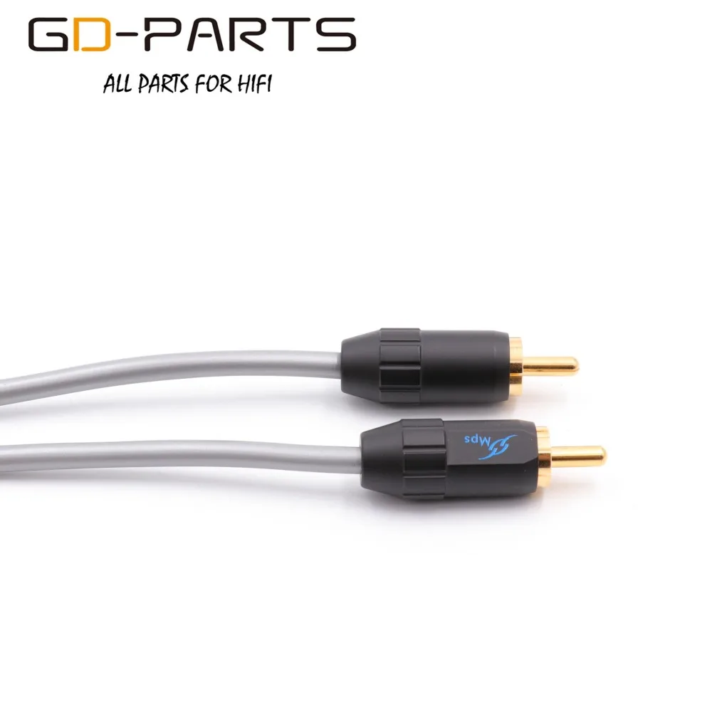 MPS X 7 5N 99.9997% OCC RCA кабель папа коаксиальный провод линия для Hifi аудио видео