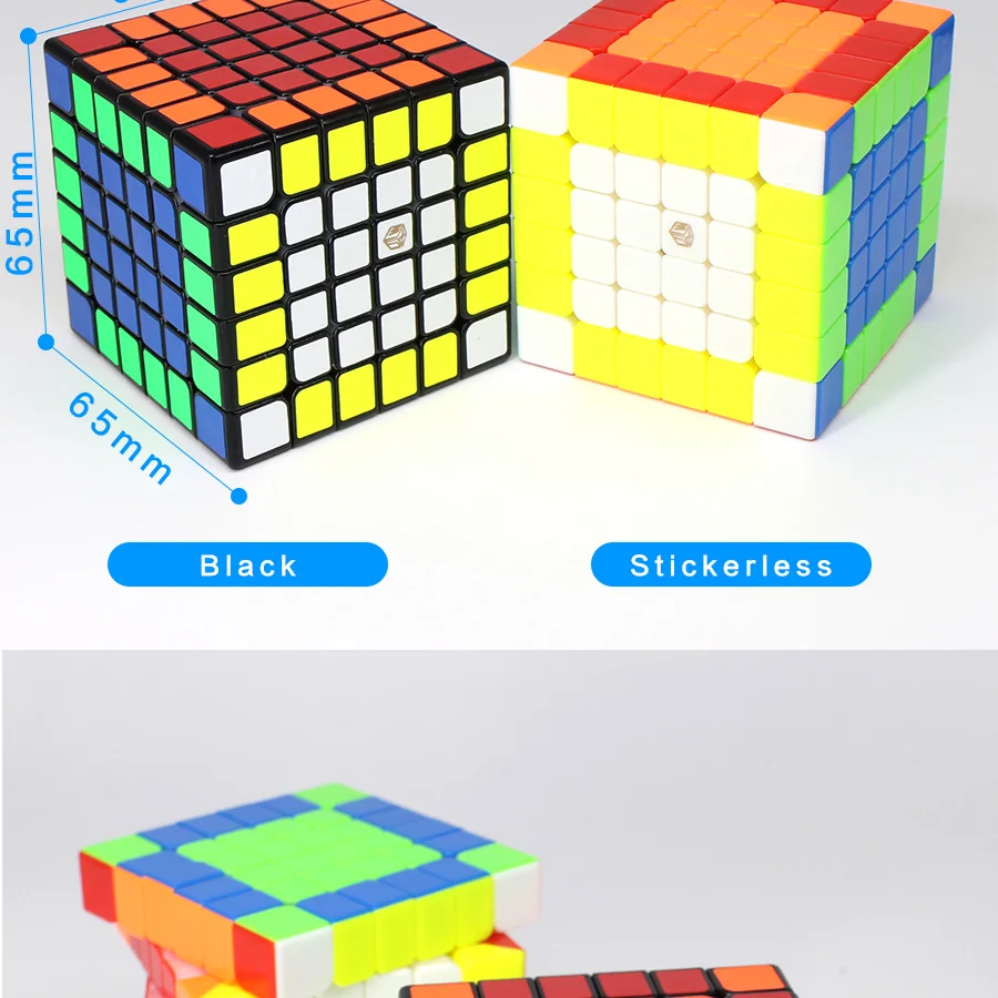 Qiyi Mofangge Магнитный куб Shadow 6x6 Cubo Magico 6x6x6 ShadowM speed профессиональная головоломка обычные магнитные 6x6 магические кубики