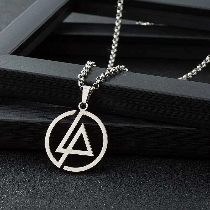 ABAICER-Linkin Park, подвеска-чокер, массивное серебряное ожерелье из нержавеющей стали для женщин, аксессуары для платья