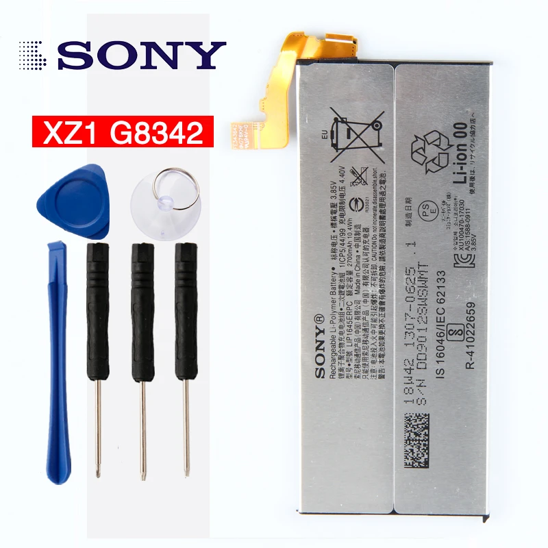 Оригинальный аккумулятор Sony XZ1 для XPERIA G8342 LIP1645ERPC 2700 мАч|Аккумуляторы мобильных