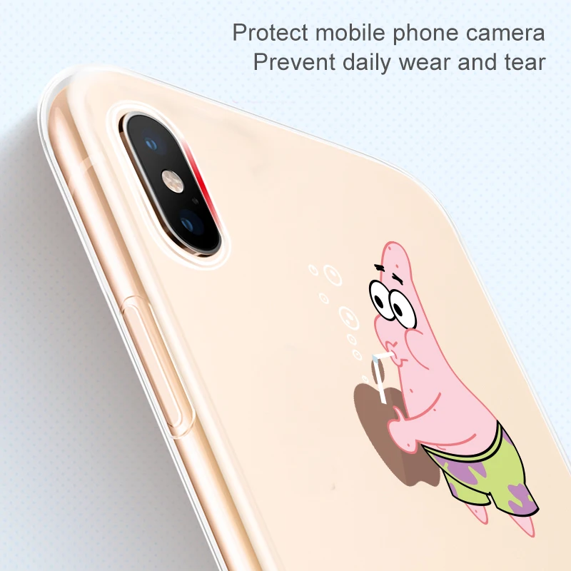 Пара милые животные чехол для телефона iPhone XR XS MAX X 7 8 6 S плюс Чехол Мягкий ТПУ Капа