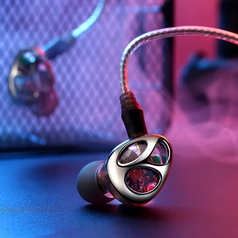 VJJB N30 три блока кольцо Железный наушник в ухо Bluetooth кабель управления шумоподавление HIFI сабвуфер мобильный телефон Универсальный
