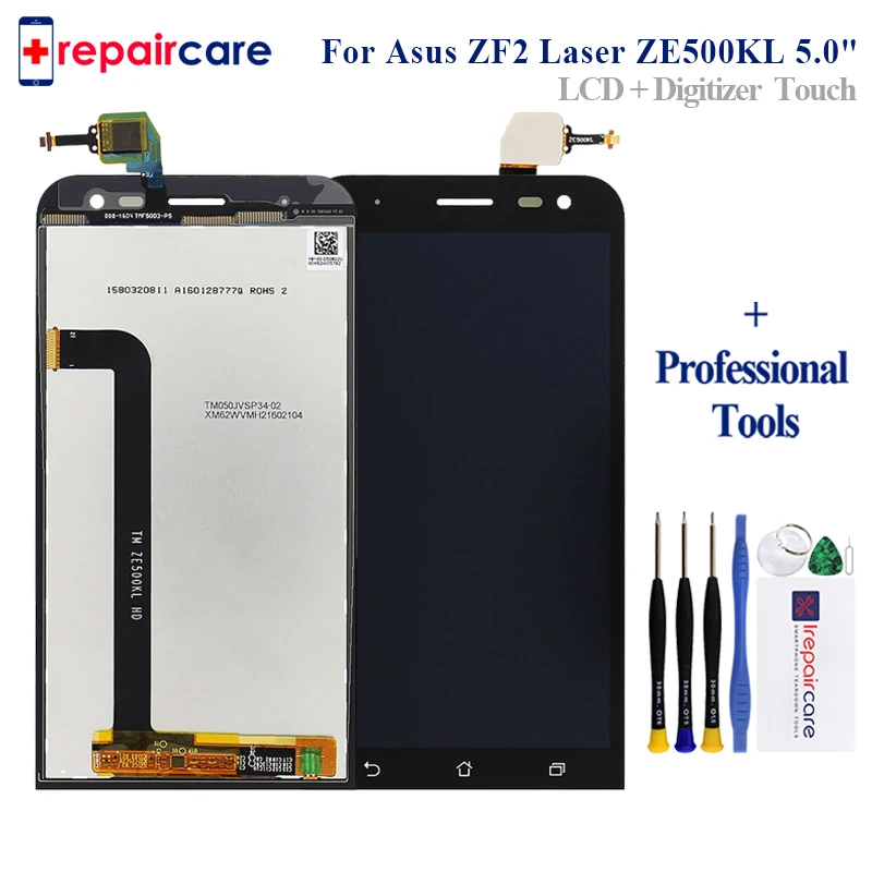 

5.0" Original LCD For ASUS Zenfone 2 Laser ZE500KL LCD Display Touch Screen with Frame Digitizer Assembly For ASUS ZE500KL LCD