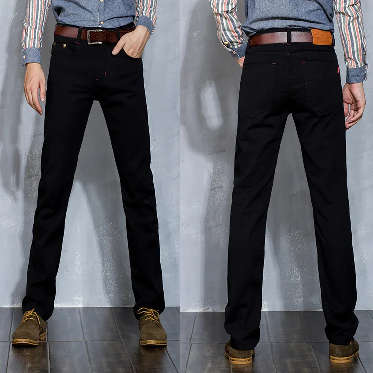 Black Size 28-38 Summer Style Men Jeans 