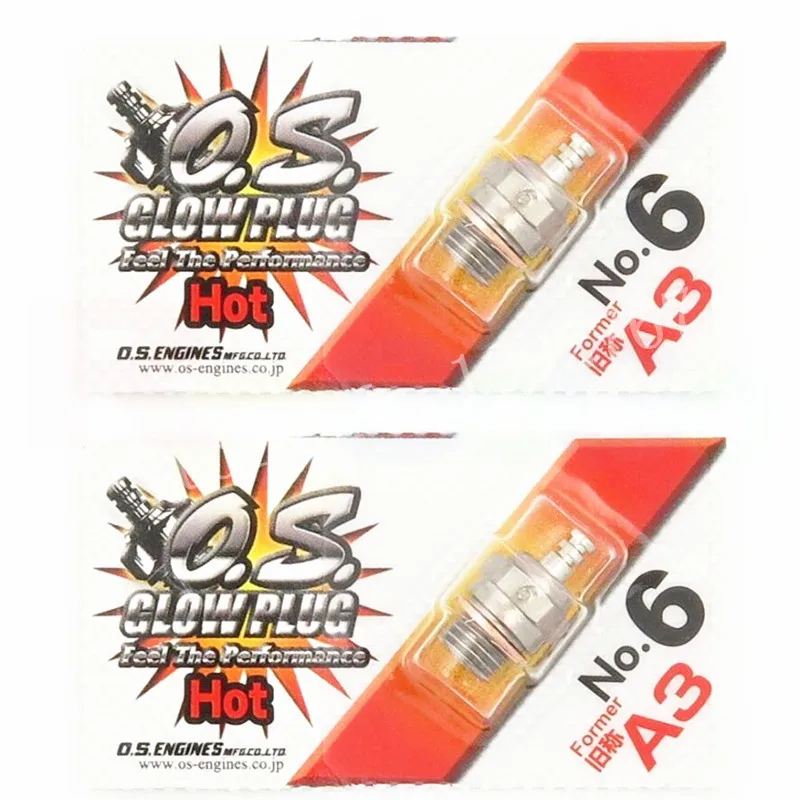 2 шт. 100% оригинальные радиоуправляемые детали светящаяся вилка OS O. S. Стандарт A3 No.6