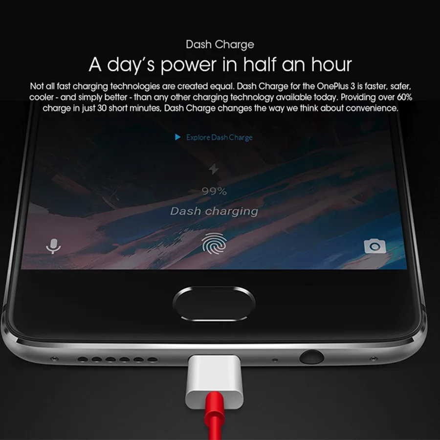 Новый смартфон Oneplus 3 A3000 4G LTE 5 дюймов 6 ГБ ОЗУ 64 Гб ПЗУ Четырехъядерный Смартфон