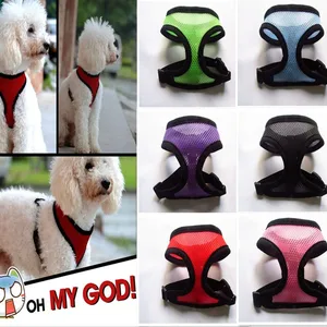 Сетчатый нейлоновый жилет для собак среднего размера