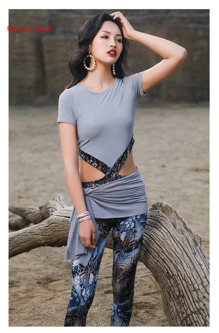 Новые Одежда для упражнений Belly Dance на весну 2019 Show Обтягивающие брюки Yoga M / L |