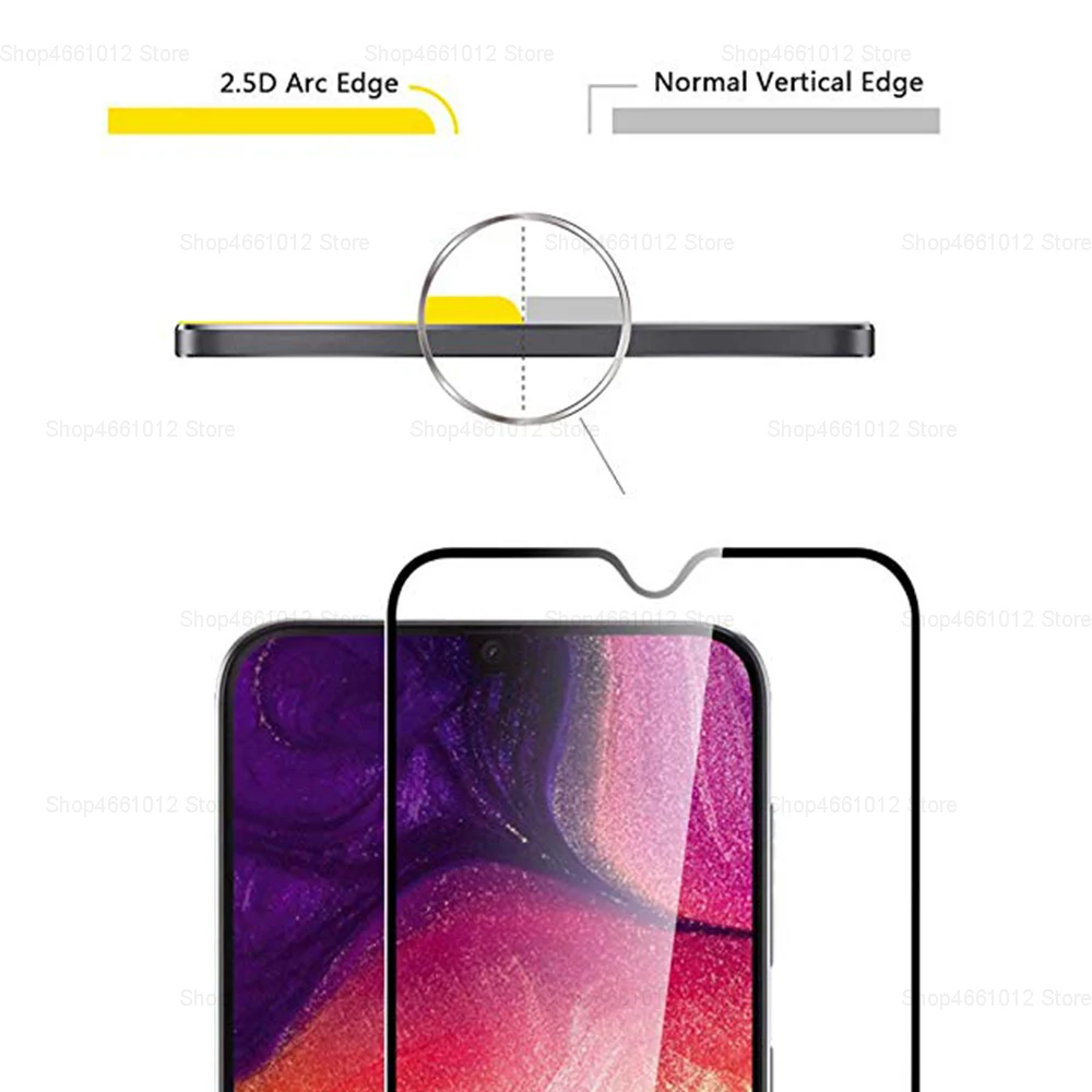 Защитное стекло для Samsung Galaxy A50 A40 A30 Защитная пленка экрана закаленное на sumsung galax a