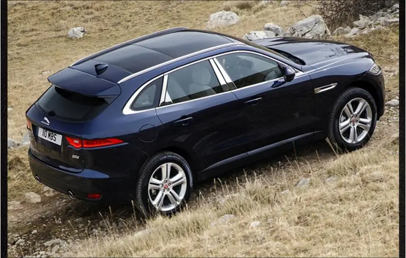 Автомобиль полный Шторные полоски Накладка подходит для JAGUAR F PACE 2016 2017 2018 2019 Авто