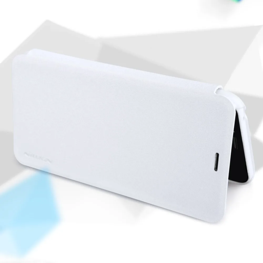 Чехол для Meizu M3 mini note оригинальный блестящий кожаный чехол NILLKIN книжка + розничная