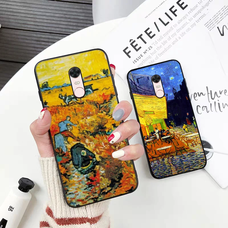 Lavaza Vangh Starry Night Tardis Silicone Case for Xiaomi Redmi 4A 4X 5 5A 6 6A 7 7A 8 8A K20 Pro Plus S2 Go | Мобильные телефоны и