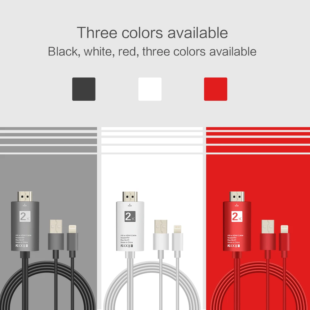 USB кабель Lightning HDMI с зарядным кабелем адаптер 1080p для мобильных телефонов iphone IPad HDTV проектор|to hdmi|hdmi usbhdmi usb cable |