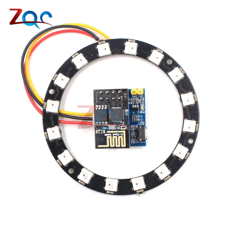 ESP8266 Φ RGB светодиодный контроллер Adpater WIFI модуль для Arduino IDE WS2812 WS2812B 16 бит