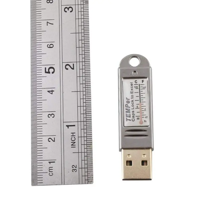 USB термометр для ПК ноутбуков мониторинг окружающей среды Температурный датчик