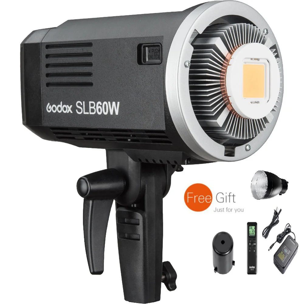 Godox SL серия SLB60W Белый светодиодный видео Студийный свет 60WS 5600K Цветовая