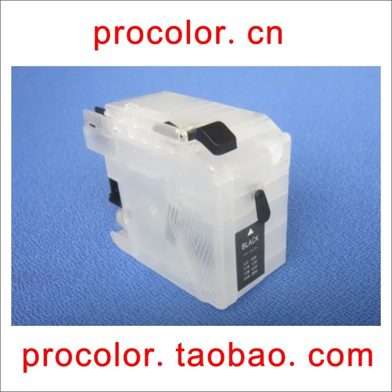 Новый многоразовый струйный картридж PROCOLOR LC663BK LC663C LC663M LC663Y LC665XL-C M Y для BROTHER LC669XL-BK