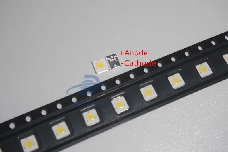 100 шт. Люмен LED подвестка 1 Вт 3 В 3535 3537 холодный белый ЖК-дисплей Подсветка для ТВ Применение A127CECEBUP8 Стиль-3