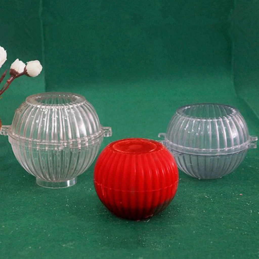 Полосатая круглая плоская форма для свечей мыла изготовления DIY ремесло | Дом и
