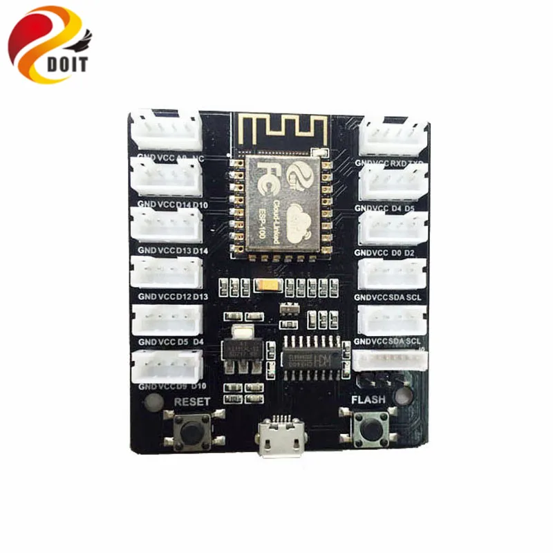 Официальный комплект DOIT Grow сенсорная панель IoT плата расширения ESP8266 Wi Fi Board PMS5003