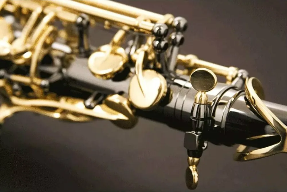 Орел Sa500 Саксофон альт В бемоль Saxofone черный никель золото латунь инструменты с Чехол