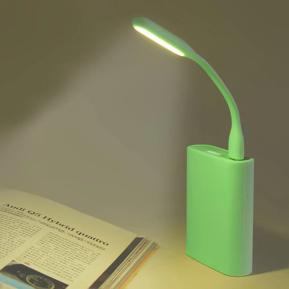 Новинка, Высококачественная мини-лампа для чтения в автомобиле, USB светодиодный светильник, компьютерная лампа для ноутбука, ноутбука, ночного чтения, силикагель