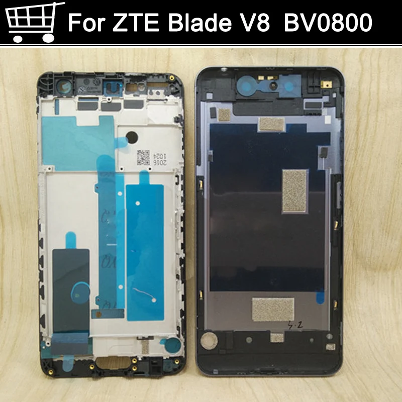 Для ZTE Blade v6 plus оригинальный корпус с полным корпусом средняя передняя рама задняя