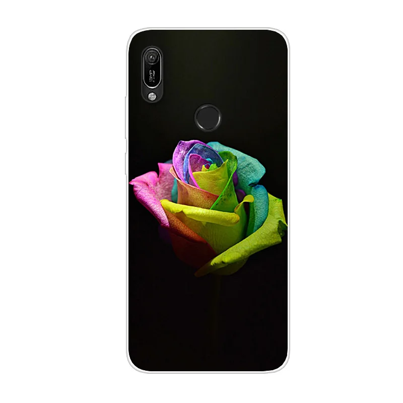 Для huawei Y6 Чехол Мягкий ТПУ силиконовый чехол для телефона для huawei Y6 чехол Fundas для huawei Y 6 чехол Coque Y62019 Capa