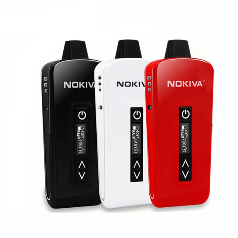 Оригинальный Nokiva испаритель электронная сигарета сухой травы vape ручка 2200 мАч