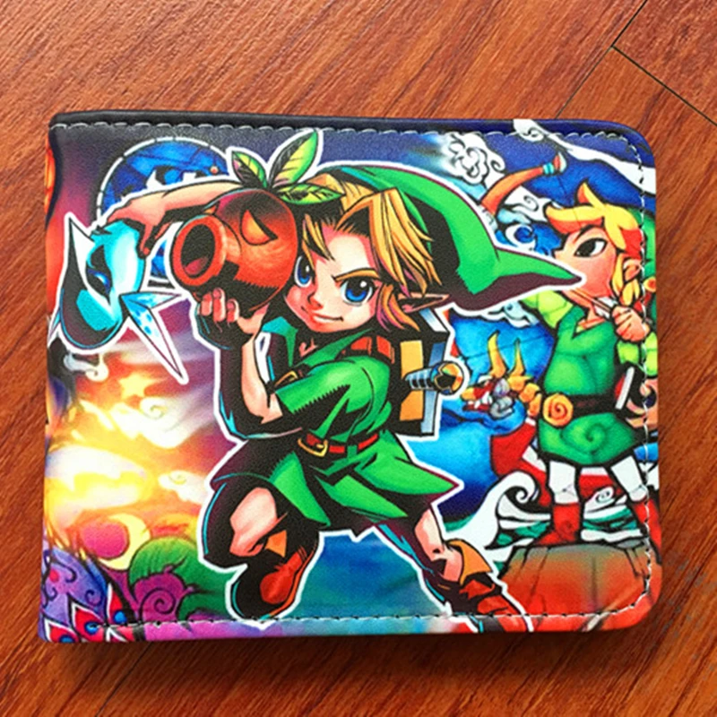 Крутая игра дизайнер Аниме Кошелек и Женские Кошельки Легенда о Zelda бумажник
