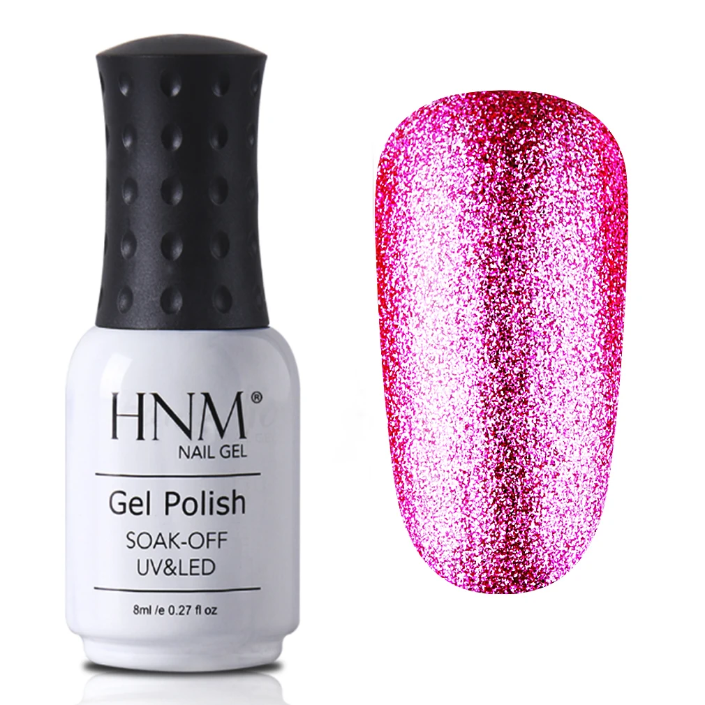 58033 HNM Bling Platinum гель для ногтей 8 мл Блеск УФ-гель для ногтей светодиодный светильник гель лак Полупостоянный Гель-лак грунтовка для ногтей - Цвет: 58033