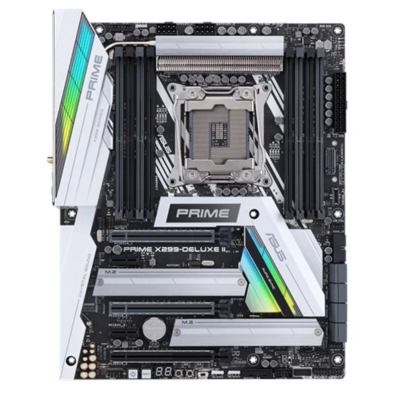 Материнская плата Asus PRIME X299 DELUXE II для настольных компьютеров ATX|Материнские платы|