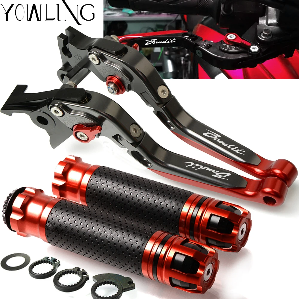 

For SUZUKI BANDIT GSF650 2005-2006,GSF 600S 1995-1999,GSF 600S 1996-2004,GSF 250 Brake Clutch Levers Handlebar Hand Grips