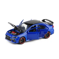 132 lancer evo x 2019 simulation toy car model alloy children toys genuine license collection military off road vehicle