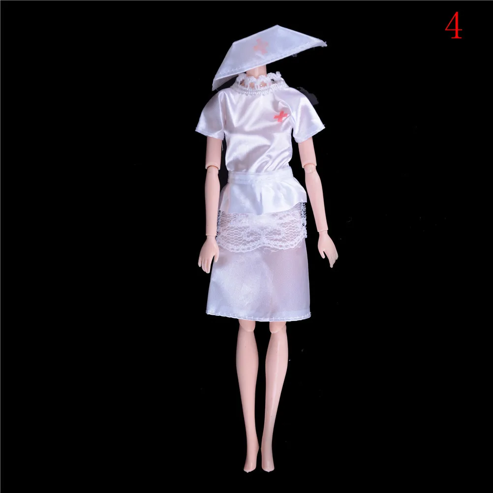 1 комплект модная одежда униформа для куклы белый ангел Женская медсестра