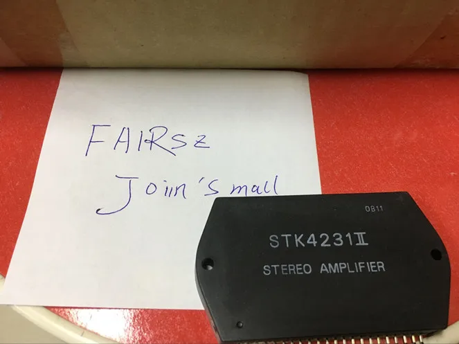 2-канальный 100 W мин AF Мощность Amp(двойной поставки), толстая пленка гибридных чип STK4231II STK4231 5 шт./лот