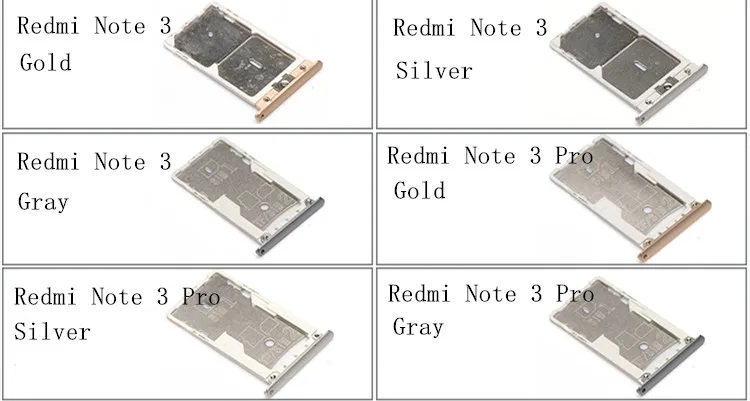 Для Xiaomi Redmi Note 3/Note 3 Pro Prime держатель лотка для карт Nano SIM карта Micro SD слот адаптер