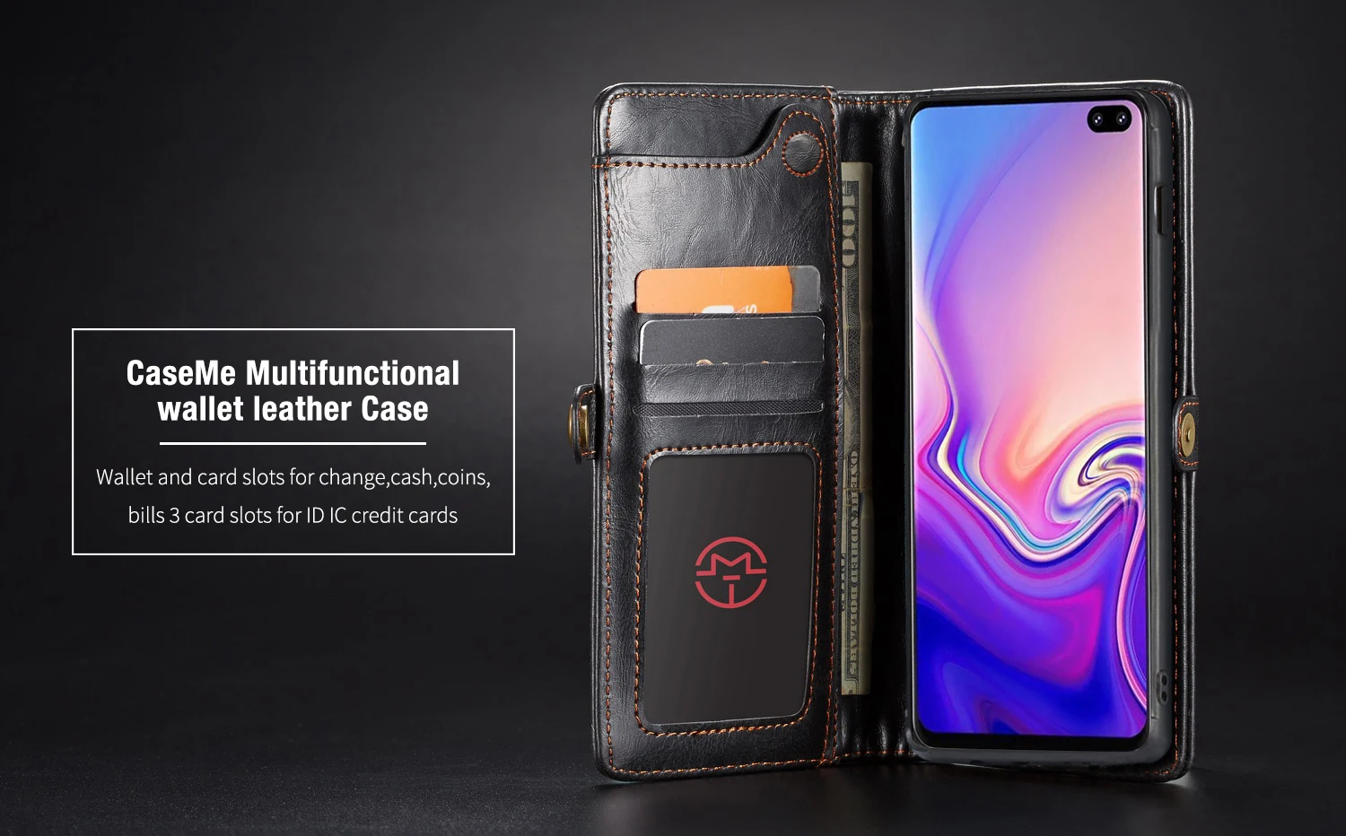 Роскошный кожаный чехол для samsung S10 Plus S9 S8 S10e чехол с откидной крышкой-кошельком Магнитный чехол для телефона в автомобиле чехол s для samsung Galaxy Note 9 8