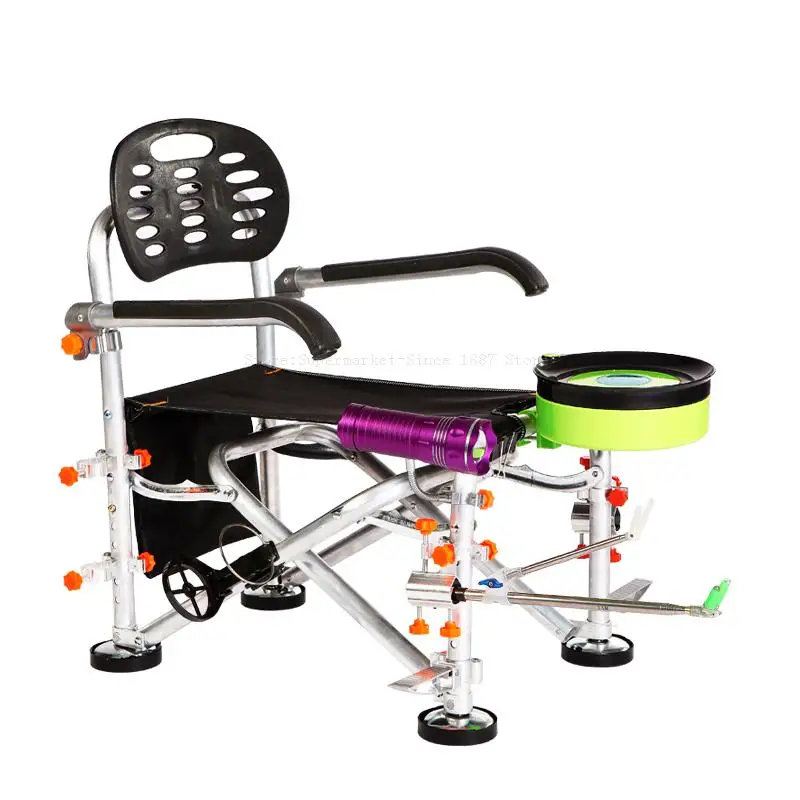 Рыболовное кресло новинка 2018 утолщенное рыболовное из алюминиевого сплава