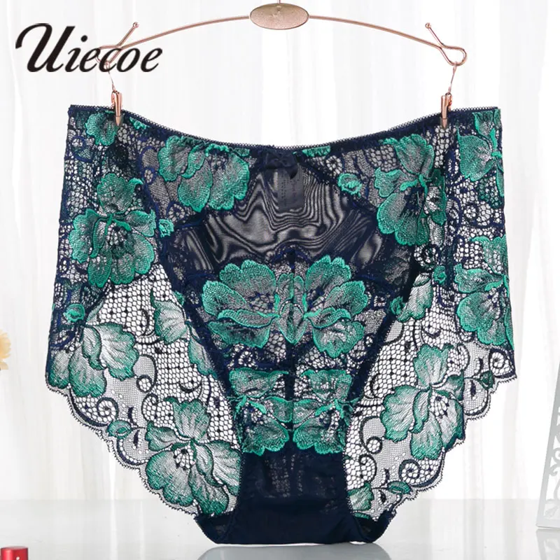 UIECOE женское нижнее белье большого размера трусы женские 2XL 4XL удобные дышащие