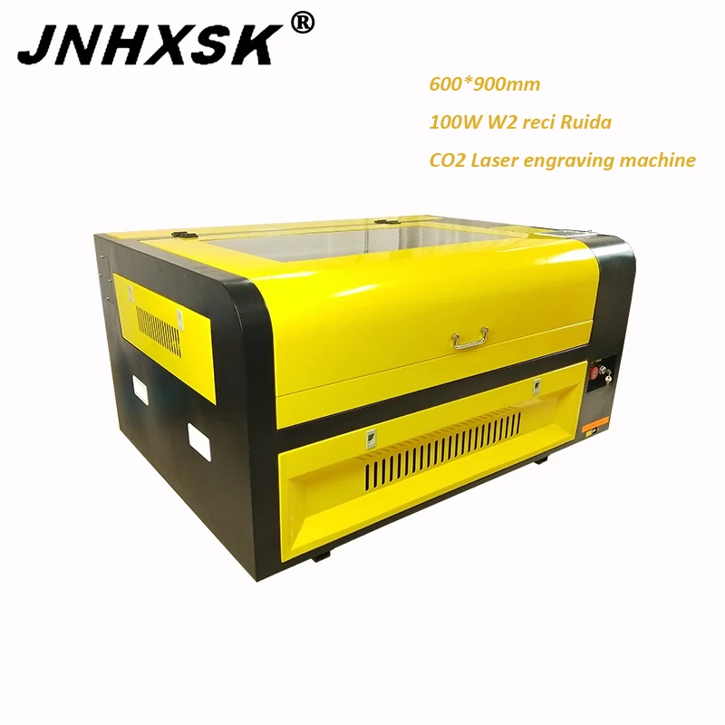 Станок лазерной резки с ЧПУ JNHXSK 100 Вт 3d лазерная гравировальная машина для ткани